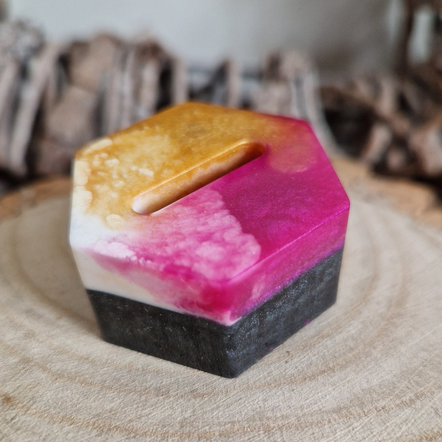Resin Ring Holder - Marble