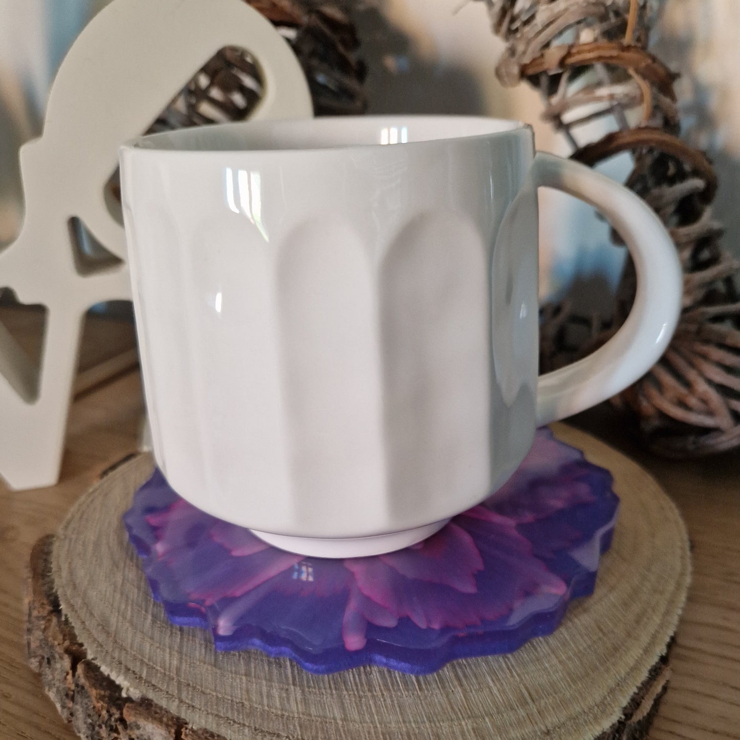 Bloom Coaster - Pink Purple