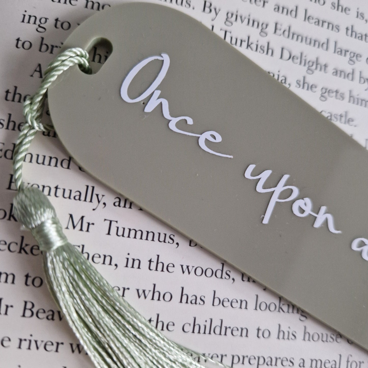Quote Bookmark - Once upon a time...