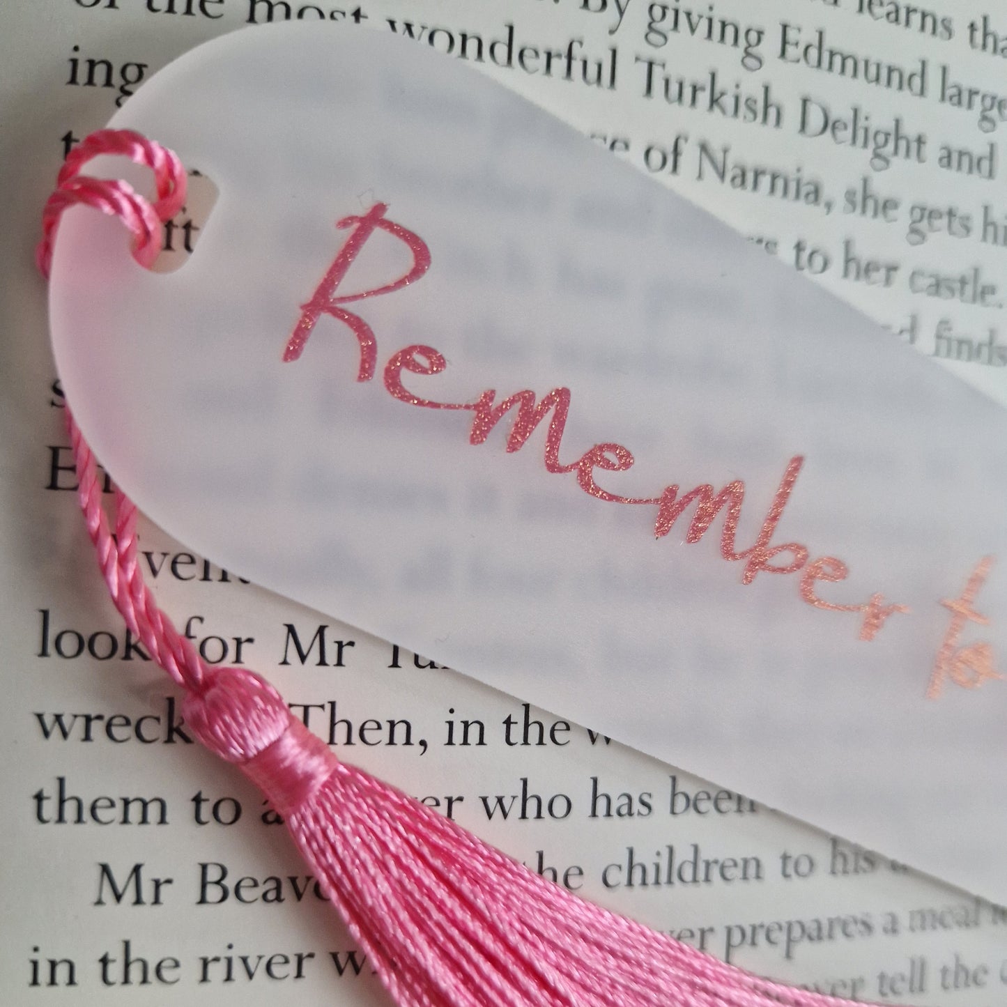 Quote Bookmark - Remember to smile
