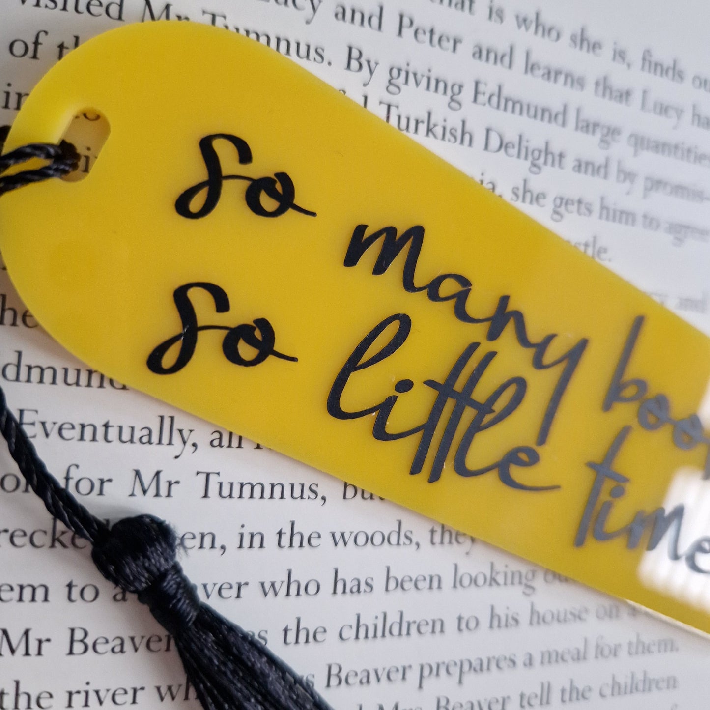 Quote Bookmark - so many books, so little time
