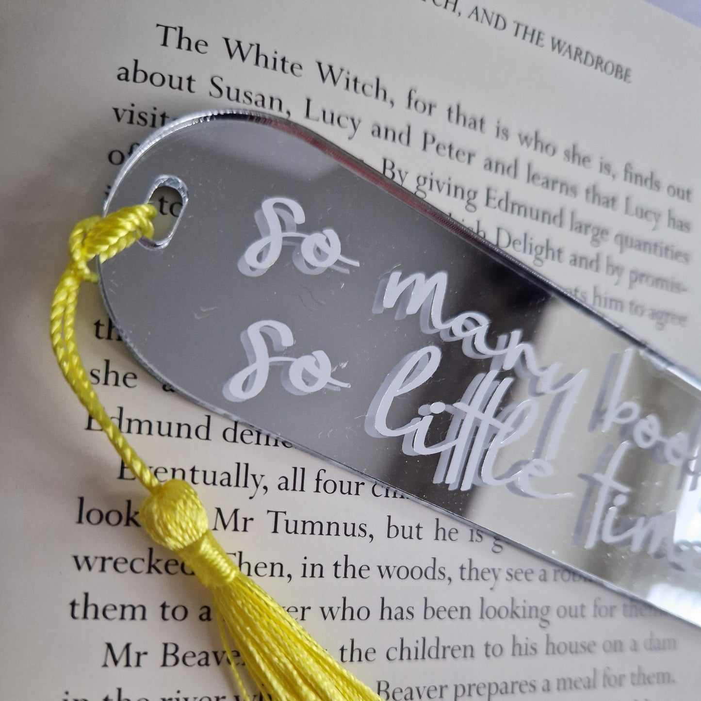 Quote Bookmark - so many books, so little time
