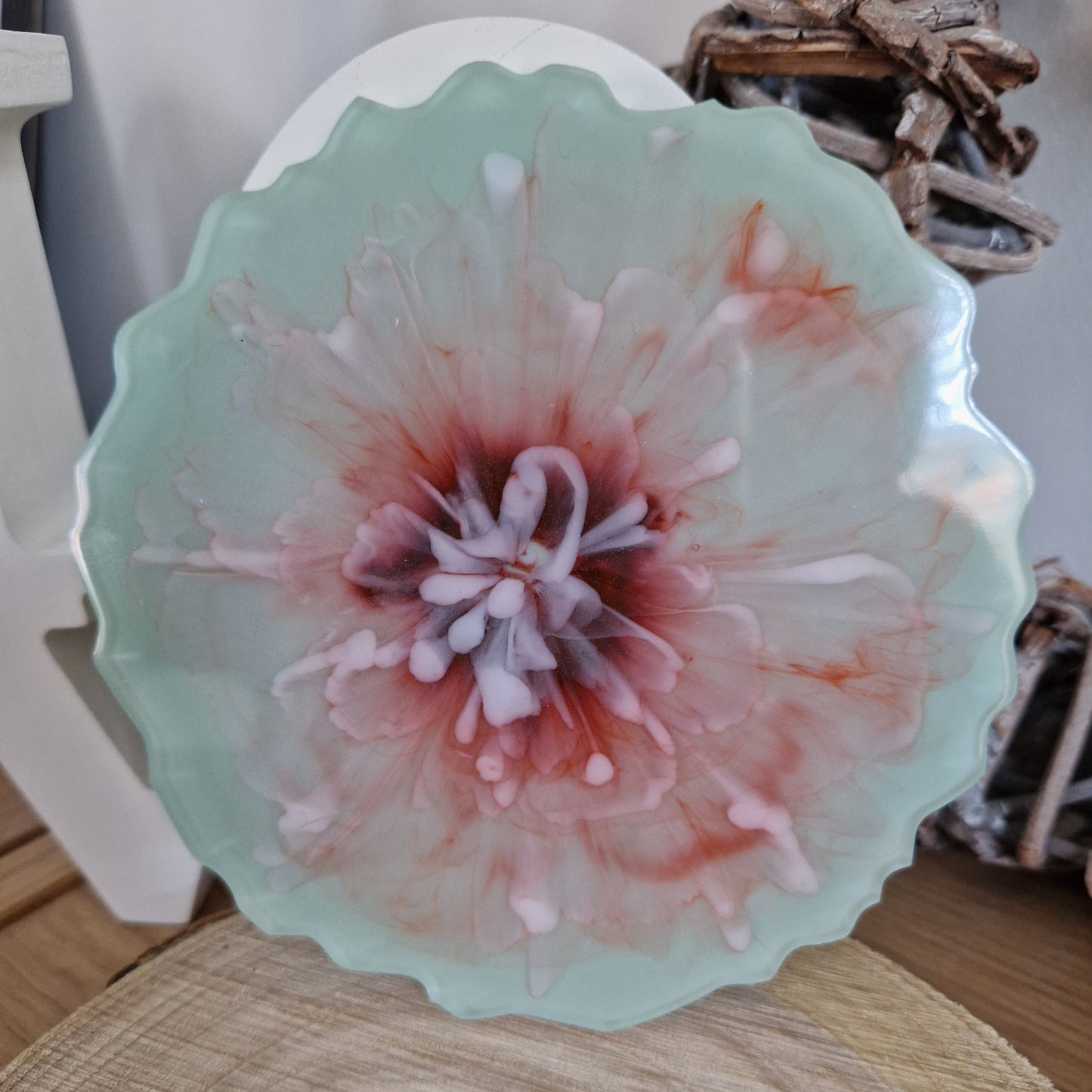 Bloom Coaster - Wine Red