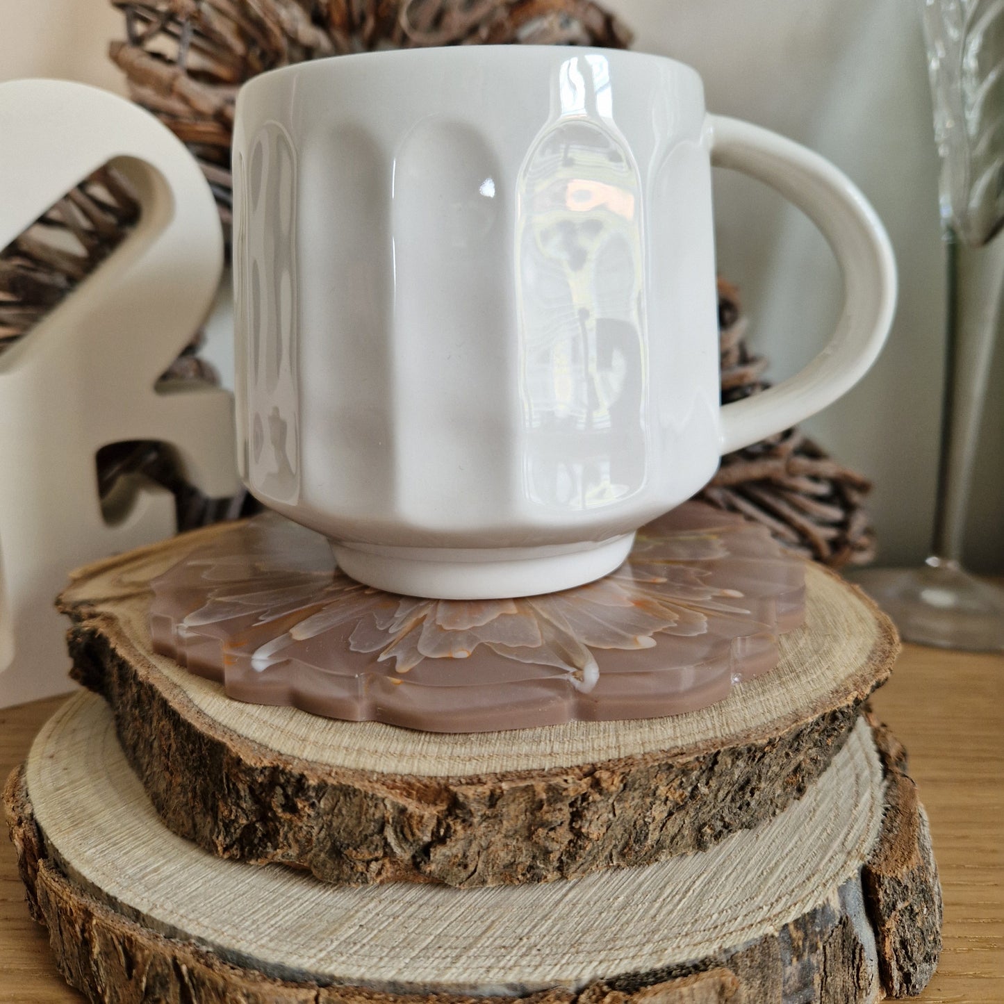 Bloom Coaster - Mocha