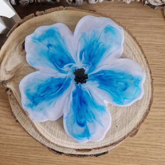 Bloom Coaster - Turquoise Hibiscus