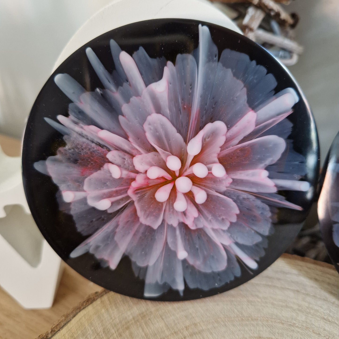 Bloom Coasters - Pair in Pink