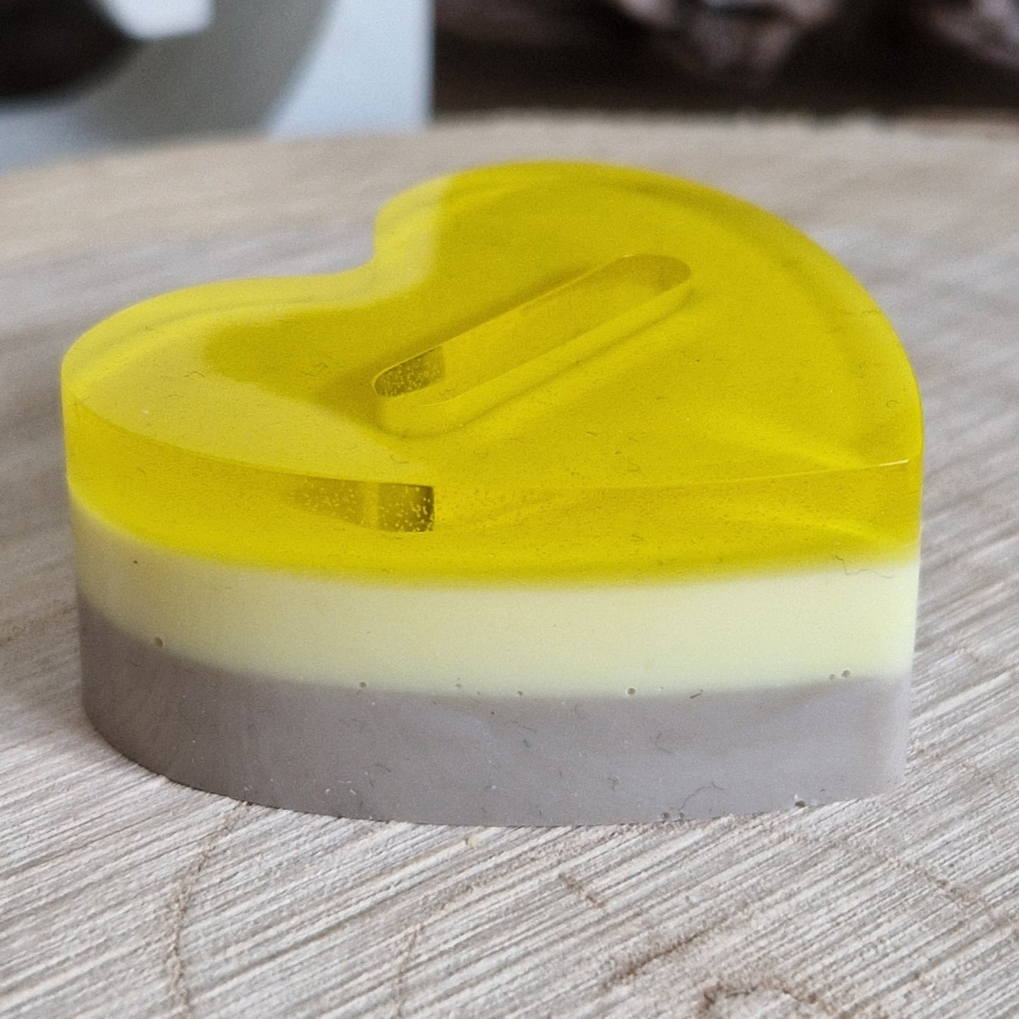 Resin Ring Holder - Lemon Heart