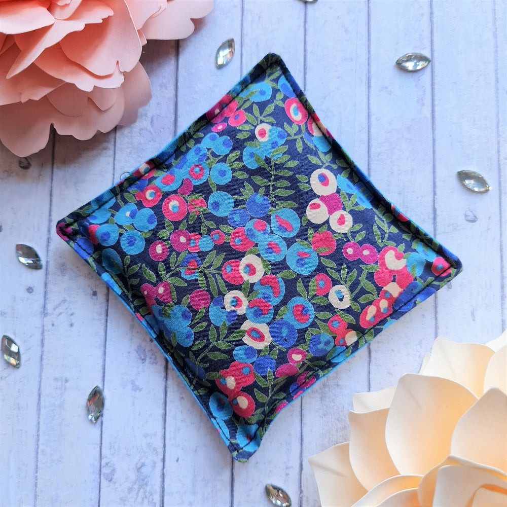 Vintage Liberty print lavender sachet/bag - pink berry print