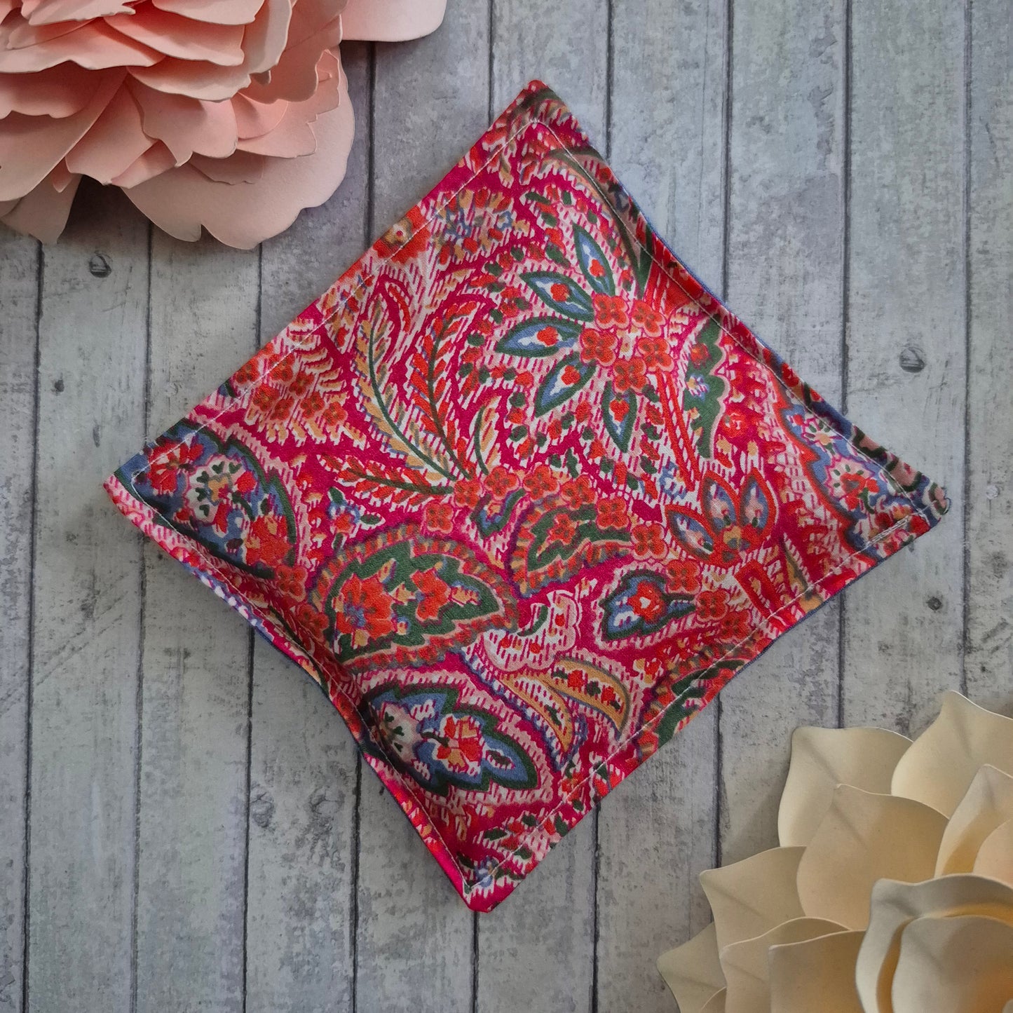 Vintage Liberty Print Lavender Sachet - Red Paisley