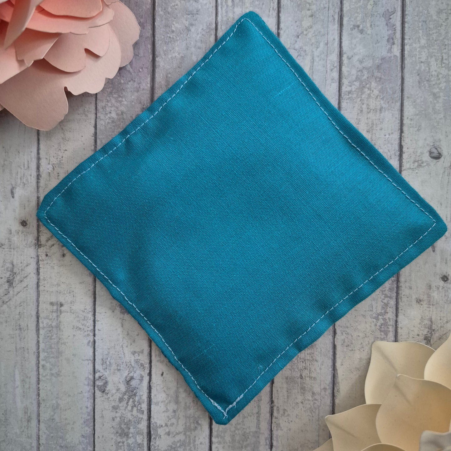 Vintage Liberty Print Lavender Sachet - Teal Art Deco