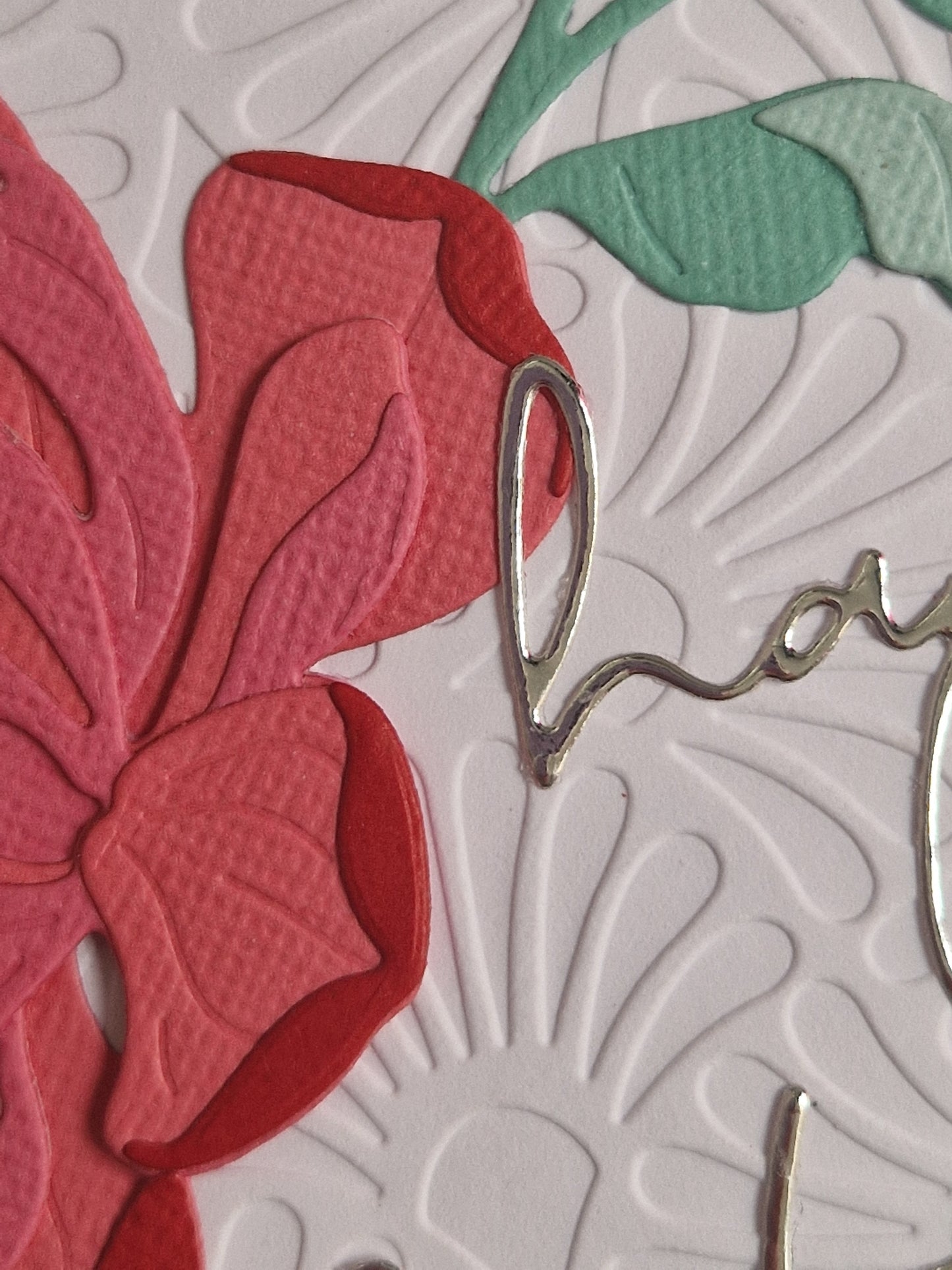 Peony Card - Happy Birthday in Coral