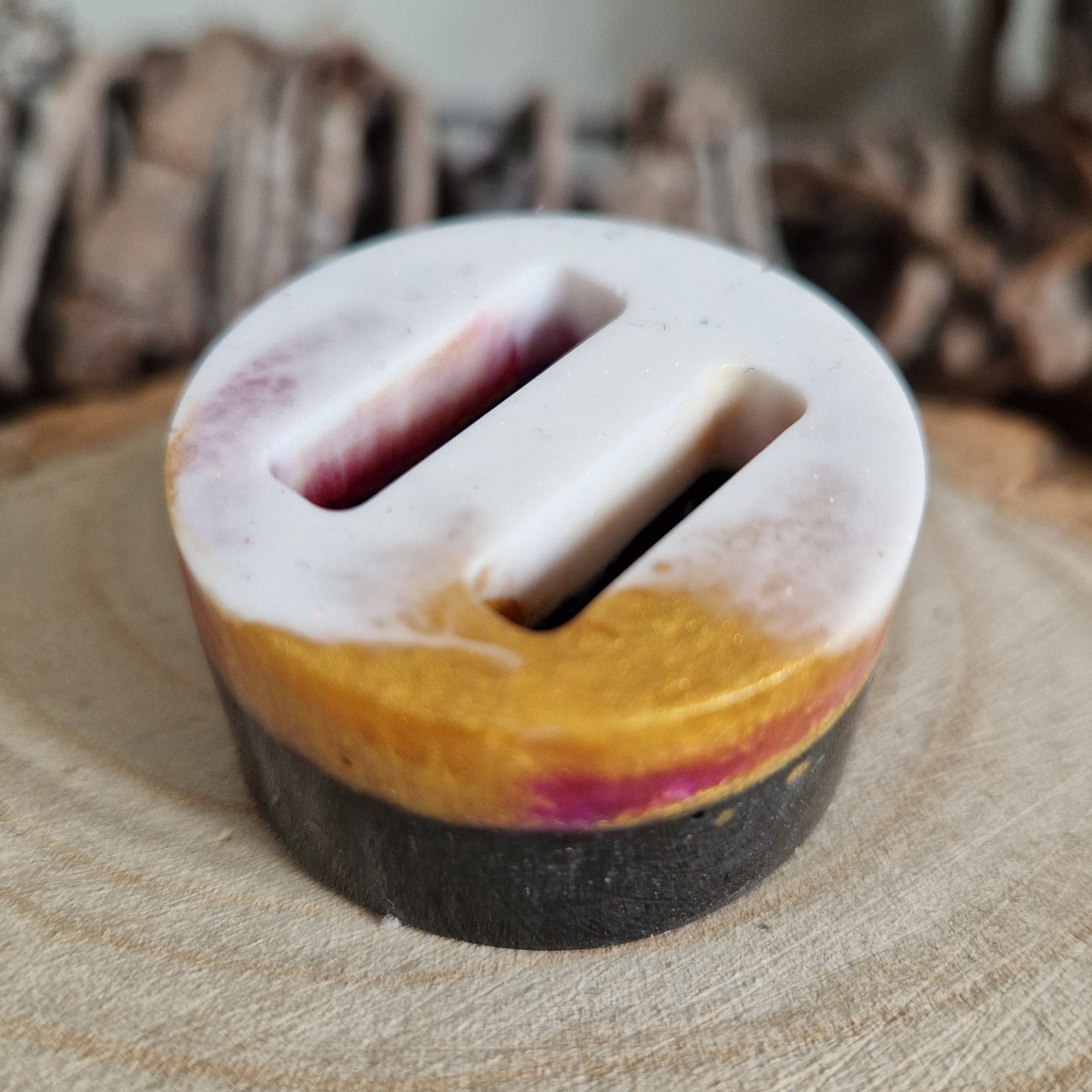 Resin Ring Holder - Cloudy