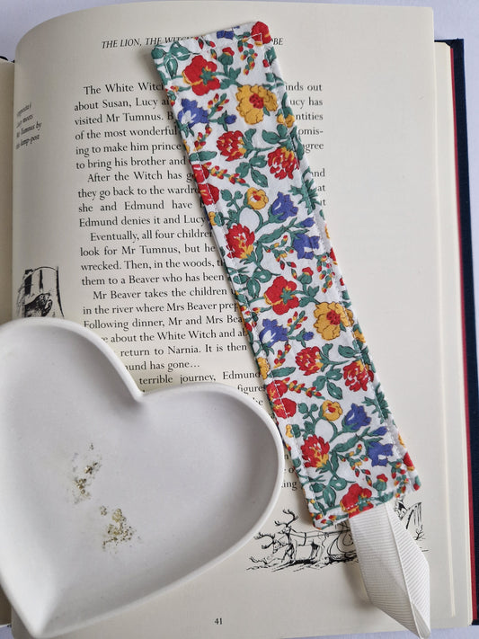 Vintage Liberty Print Bookmark - Multi Floral