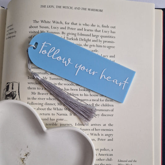 Quote Bookmark - Follow your heart