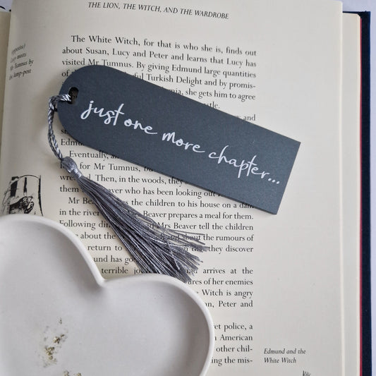 Quote Bookmark - just one more chapter...