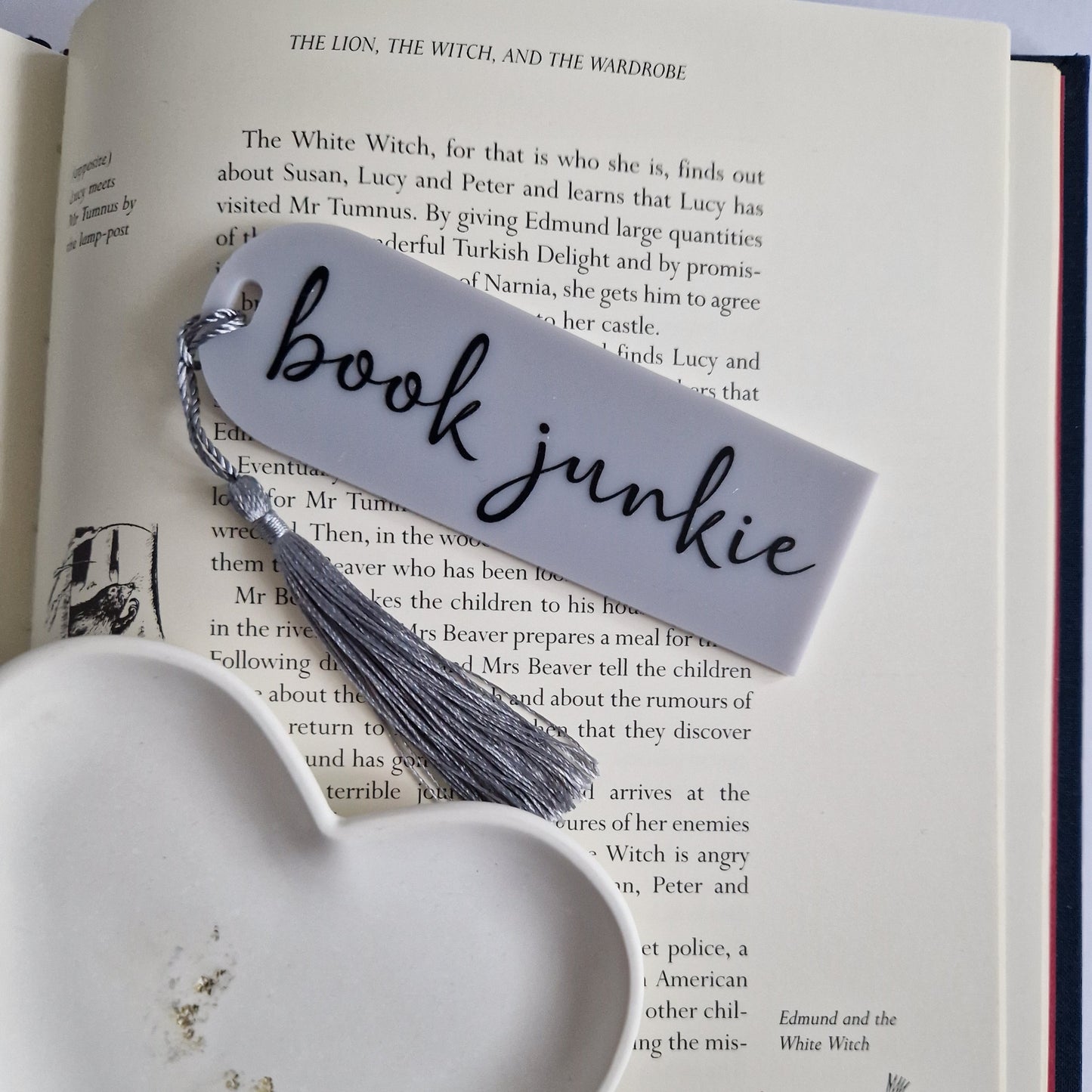 Quote Bookmark - book junkie