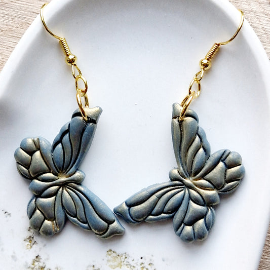 Clay Butterfly Earrings - Serena