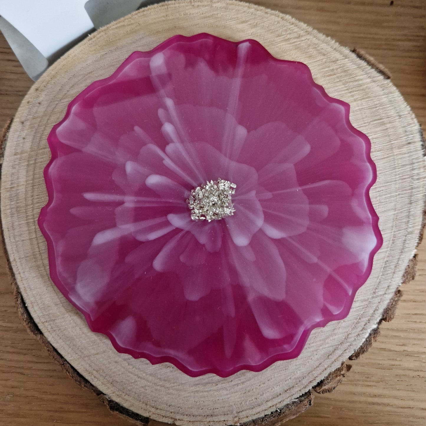 Bloom Coaster - Deep Raspberry