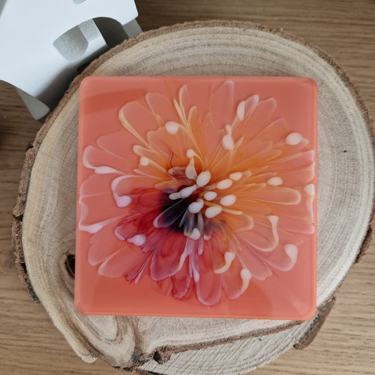 Bloom Coaster - Deep Coral