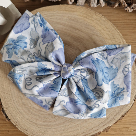 Vintage Liberty Print Hair Bow - Sweetpea