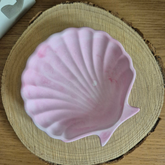 Eco Resin Shell Trinket Dish - Cherry