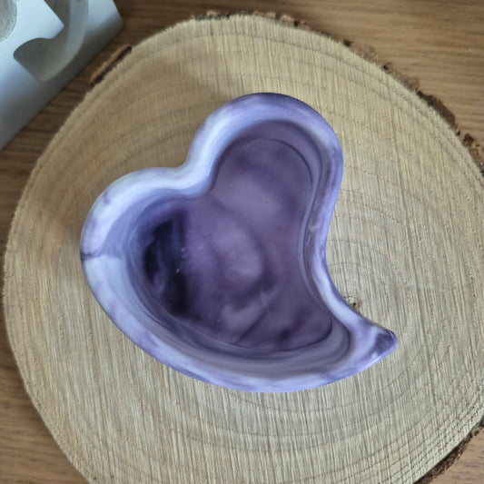 Eco Resin Twin Heart Port - Blackcurrant