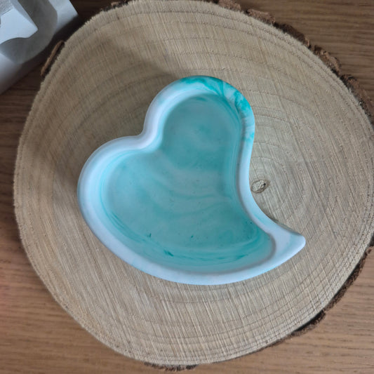 Eco Resin Twin Heart Port - Envy Green