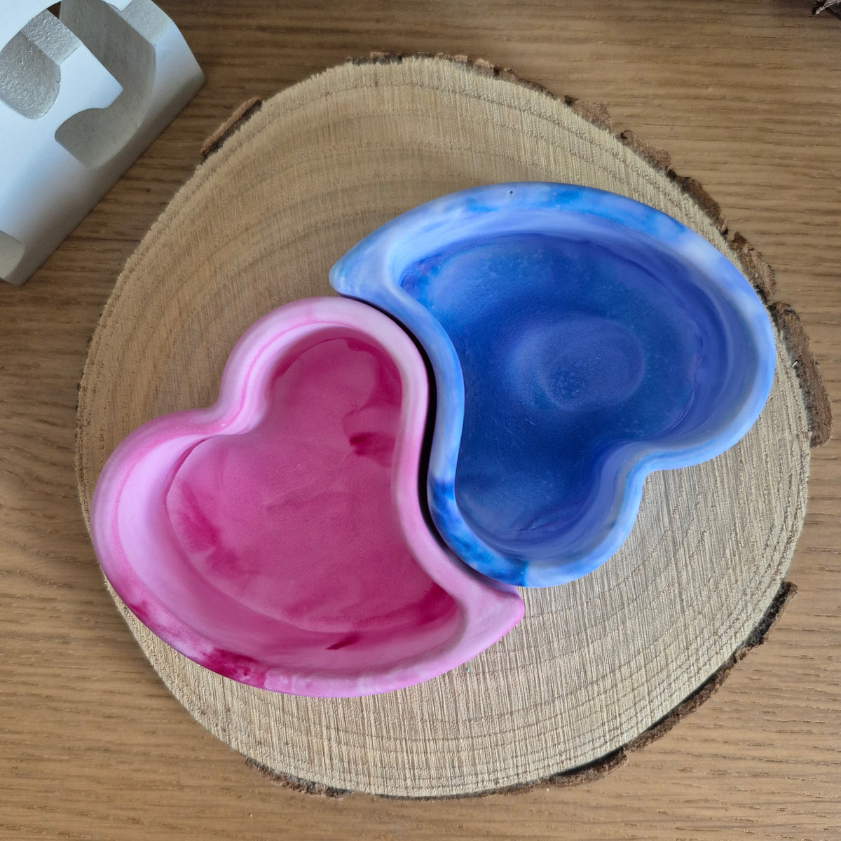 Eco Resin Twin Heart Port - Red