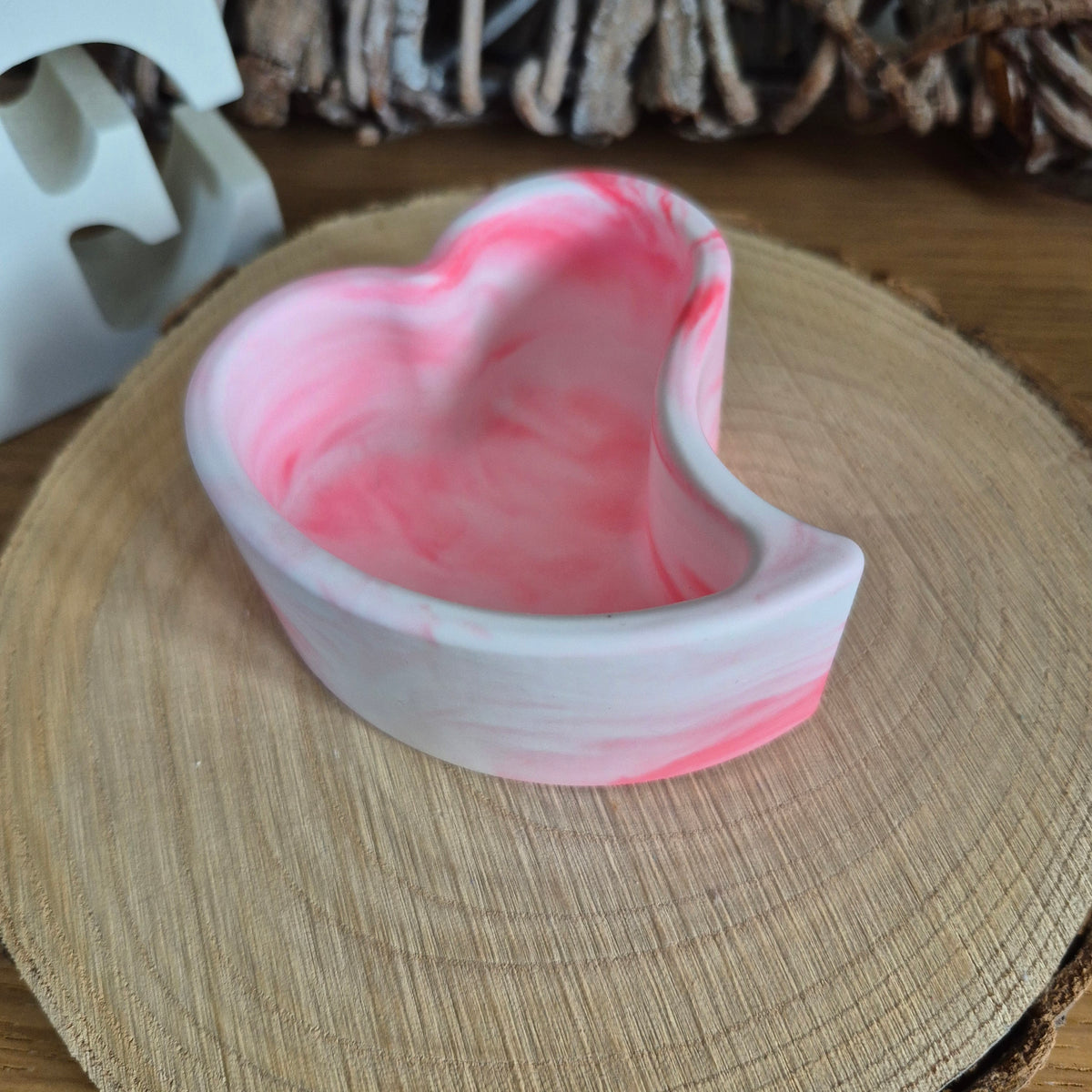 Eco Resin Twin Heart Port - Red