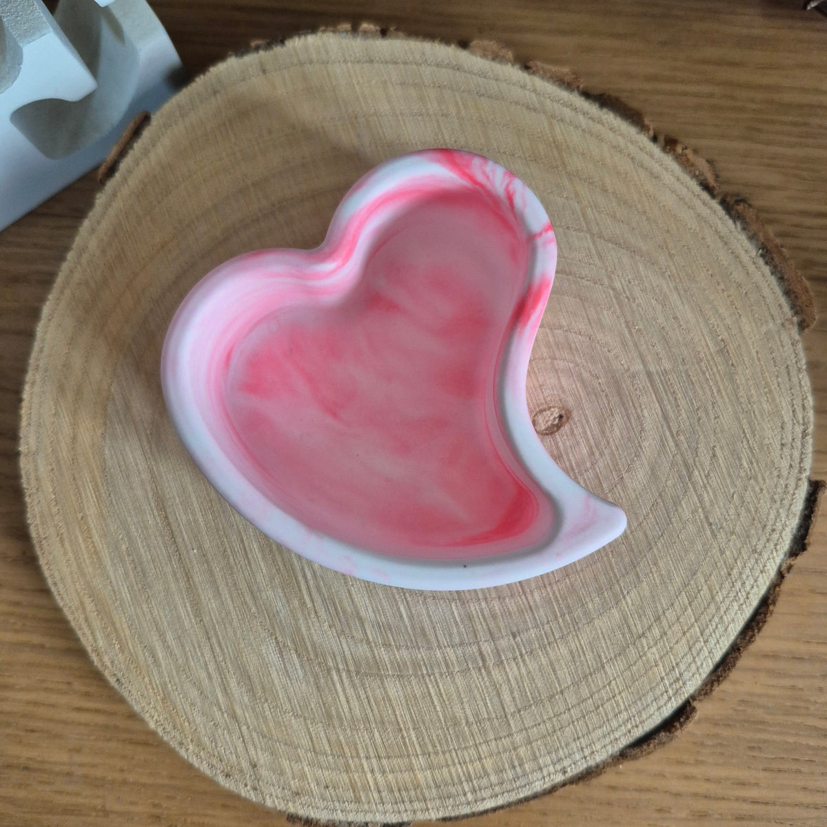 Eco Resin Twin Heart Port - Red