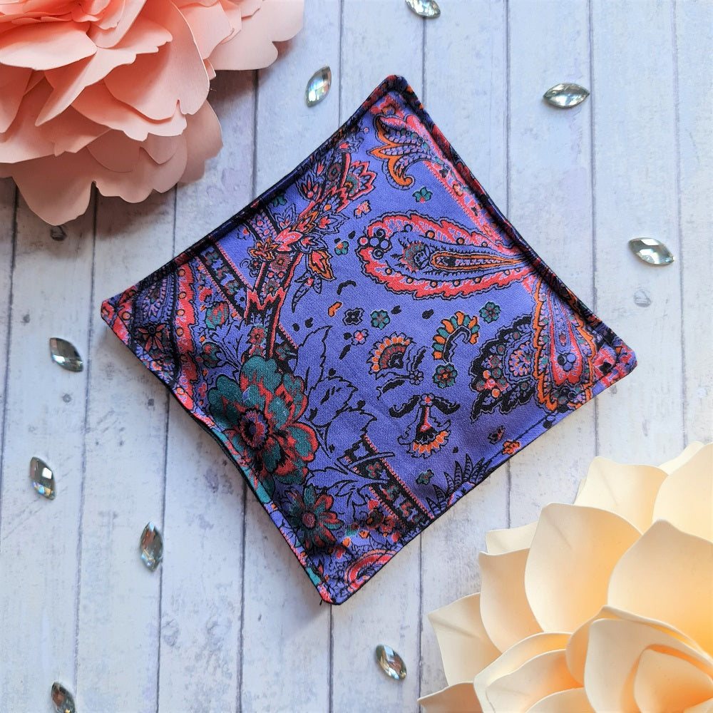 Vintage Liberty Print Lavender Sachet - Purple Paisley