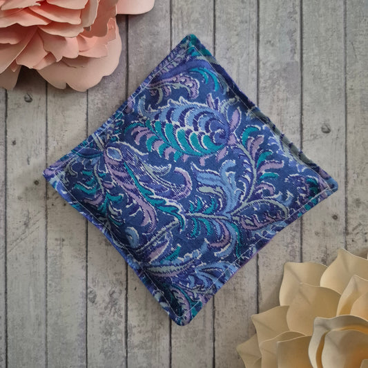Vintage Liberty Print Lavender Sachet - Blue Paisley