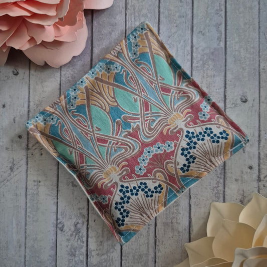 Vintage Liberty Print Lavender Sachet - Cream Art Deco