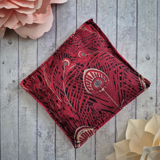 Vintage Liberty Print Lavender Sachet - Red Peacock